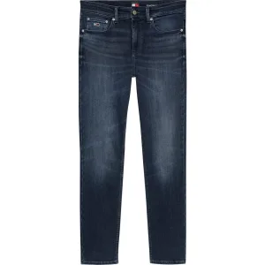 TOMMY JEANS Slim fit jeans SCANTON SLIM met gestempeld logo