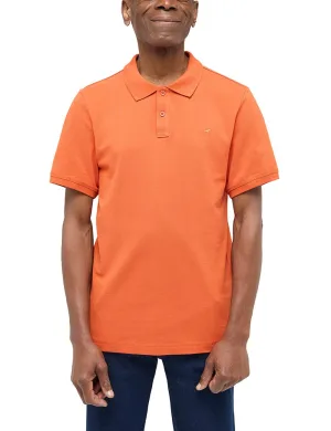 MUSTANG Poloshirt Style Palco met logoborduursel