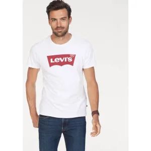 Levi’s® T-shirt Batwing Logo Tee met logo-frontprint