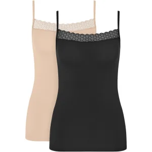 Triumph Top Feel of Modal Spaghetti Top 2P