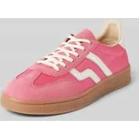 Gant Sneakers van leermix met labeldetail, model ‘CUZIMA’