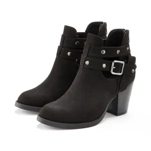 Lascana Cowboy laars Cowboy boots, western enkelboots, enkelboots met siergesp VEGAN