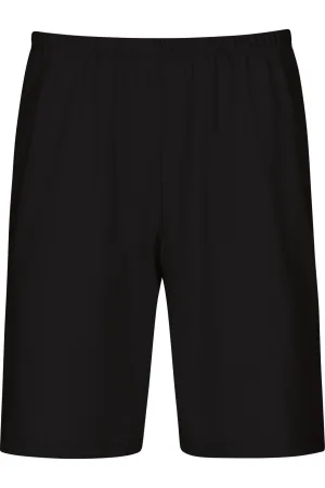 TRIGEMA Bermuda zwart, Effen