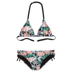Chiemsee Triangelbikini met een bloemmotief