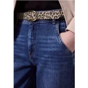 Street One Studio Dames Riem in leo look in Beige