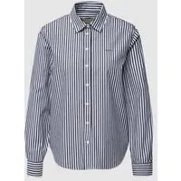 Gant Overhemdblouse van katoen met streepmotief