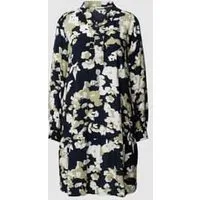 Tom Tailor Tuniekjurk van viscose in laagjeslook