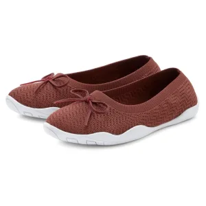 Lascana Sneaker ballerina’s Slipper, lage schoen, slip-on sneaker ultralicht VEGAN