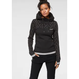 KangaROOS Hoodie Lange mouwen, figuurvolgende snit, van katoen, met capuchon