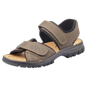 NU 20% KORTING: Rieker Sandalen zomerschoen, klittenbandschoen, outdoorschoen, met klittenbandriem