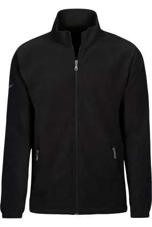 TRIGEMA Fleece jas zwart, Effen