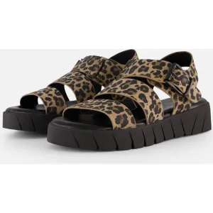 S.Oliver S.Oliver Leopard Sandalen beige Synthetisch