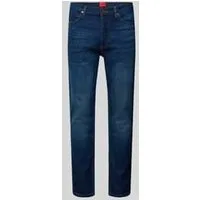 HUGO Tapered fit jeans in 5-pocketmodel