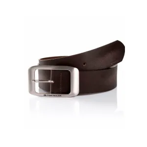 Tom Tailor Leren riem TTAMY 4 cm brede damesriem, jeans en casual
