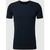 Schiesser T-shirt met labeldetail