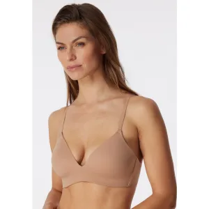 Schiesser Beugelloze-bh “Invisible Soft” met lasercut-afwerkingen