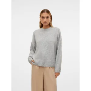 Vero Moda Gebreide trui VMBOOM LS O-NECK PULLOVER GA NOOS