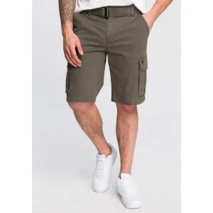 H.I.S Bermuda (set, 2-delig, Met een afneembare riem)