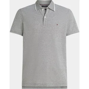 Tommy Hilfiger Polo korte mouw Groen Linen Pique Reg Polo MW0MW33140/PLI