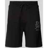 HUGO Sweatpants met labelprint, model ‘DESWICK’