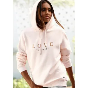 Buffalo Hoodie met overlappende schouders, loungewear, loungepak