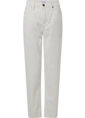 Calvin Klein Tapered jeans met hoge band