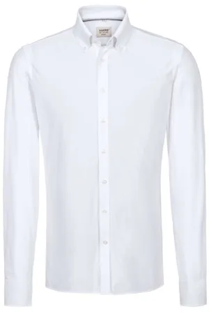 HAKRO Overhemd wit, Effen