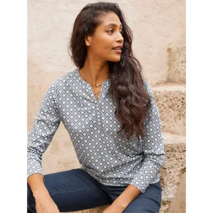 heine Shirt met lange mouwen Gedessineerd shirt (1-delig)