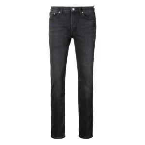 HUGO Blue Slim fit jeans Zane met aangehechte band
