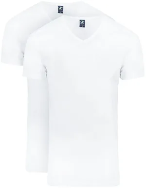 Suitable Vibambo T-Shirt V-Hals Wit 2-Pack