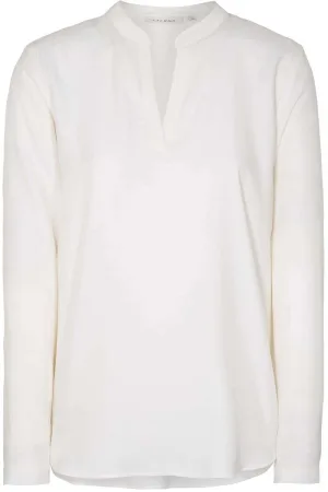 ETERNA Dames Overhemd wit, Effen