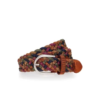 MUSTANG Gevlochten riem met opvallende vlechtlook (1 stuk)