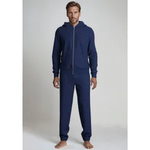 JOOP! Joggingbroek Leisure Met korenbloem-alloverpatroon