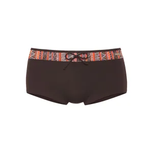 Buffalo Bikini-hotpants Met bedrukte contrast inzet
