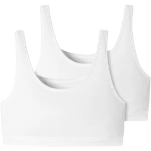 Schiesser Bustier 95/5 met elastische onderbusteband (Set van 2)
