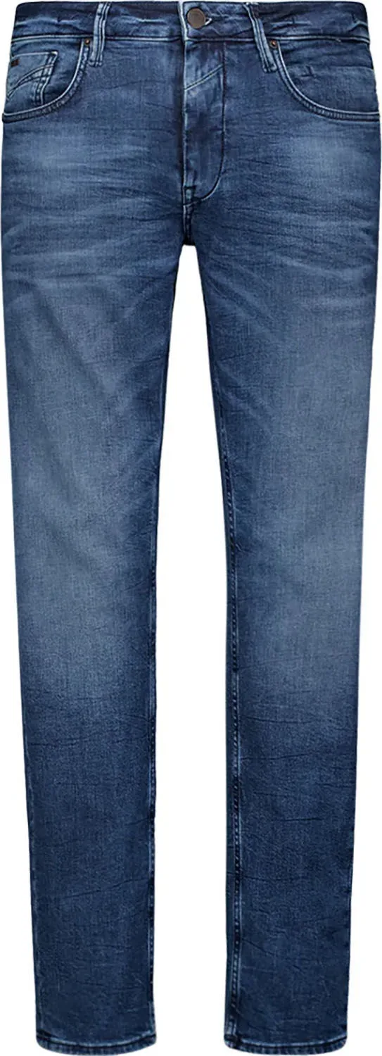 No Excess Jeans 711 Regular Stone Used Blauw heren