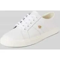 Lauren Ralph Lauren Sneakers van leer met labelapplicatie, model ‘JANSON’