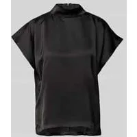 HUGO Slim fit blouseshirt met opstaande kraag, model ‘Caneli’