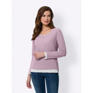 heine Shirt met lange mouwen T-shirt (1-delig)