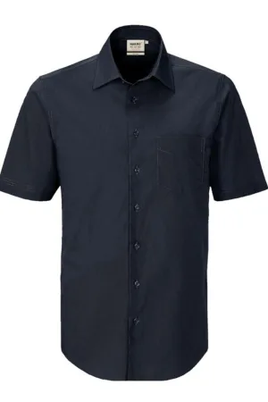 HAKRO Overhemd Korte mouw inkt