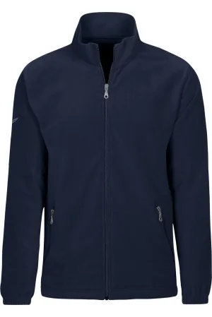 TRIGEMA Fleece jas Marine, Effen