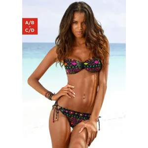 Buffalo Bandeaubikini kleurvolle etnische print