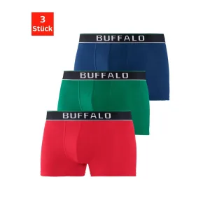 Buffalo Boxershort voor heren (set, 3 stuks)