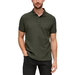 s.Oliver Poloshirt met geborduurd logo