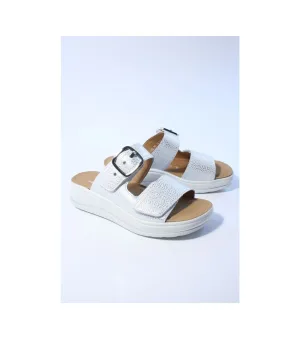 Hartjes Woogie 122.2003 slippers zilver dames