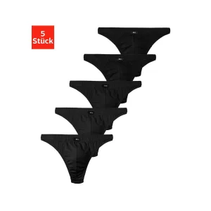 H.I.S String Heren onderbroek in katoen-stretchkwaliteit (set, 5 stuks)