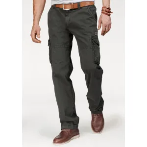 Alpha Industries Cargobroek Jet pant met zijcargozakken en koord aan de beenafsluiting