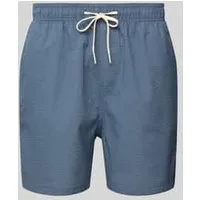 Selected Homme Relaxed fit zwembroek met structuurmotief, model ‘COOPER’