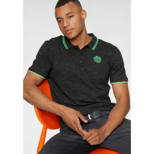 H.I.S Poloshirt korte mouwen, smal gesneden, met polokraag