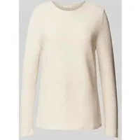 Tom Tailor Regular fit gebreide pullover van zuiver katoen